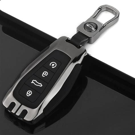 Geely Key Chain Cover Keychain Leather And Zinc Alloy For Coolray