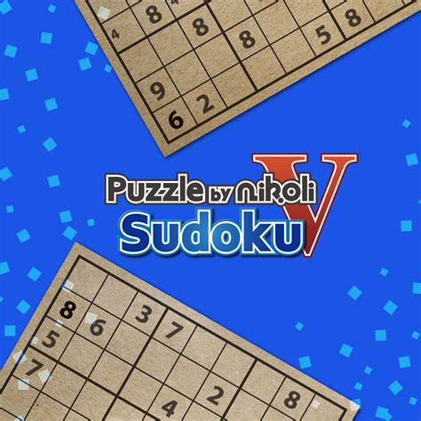 Puzzle By Nikoli V Sudoku Box Shot For Playstation Vita Gamefaqs