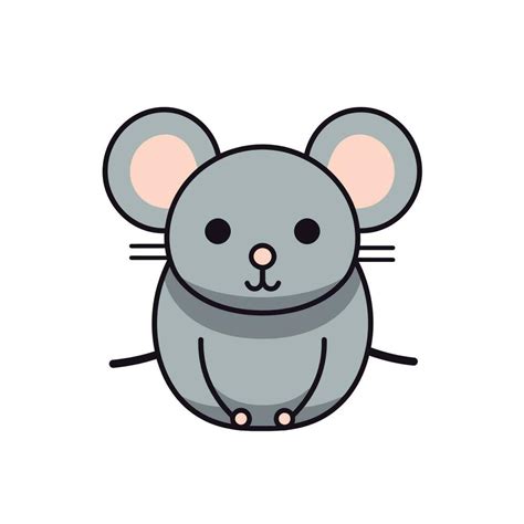 Cute Wild Rat Vector Illustration 23414378 Vector Art at Vecteezy