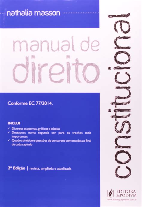 Manual De Direito Constitucional Pdf Nathalia Masson