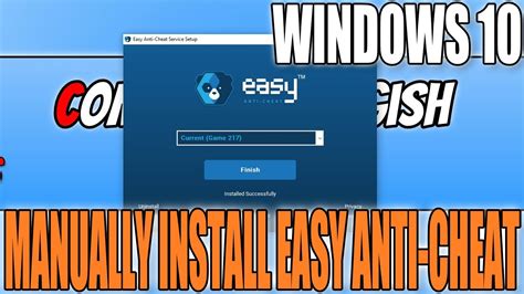 How To Manually Install Easy Anti Cheat In Windows 10 Tutorial Youtube