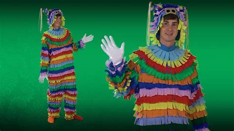 Colorful Piñata Adult Costume | Holiday Costumes