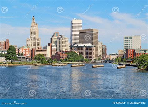 Skyline of Providence, Rhode Island Stock Image - Image of providence ...