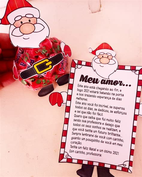 Recadinho Mais Lembrancinha Natal