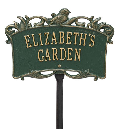 Personalized Garden Plaques | Landscaping Solutions | Yard & Patio ...