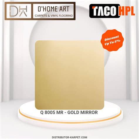 Jual Taco Hpl Ultimate Pattern Gold Mirror Jakarta Timur D Home