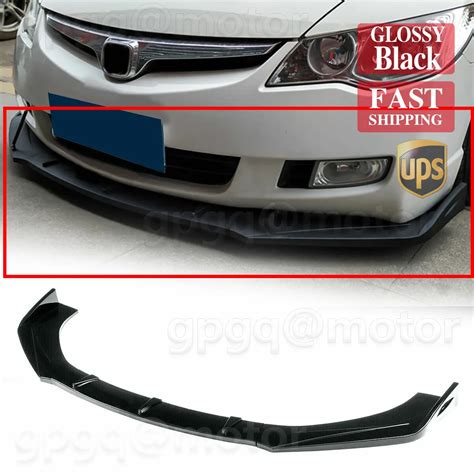 Jdm Honda Civic Fd6 Front Bumper Lip For Mugen Style