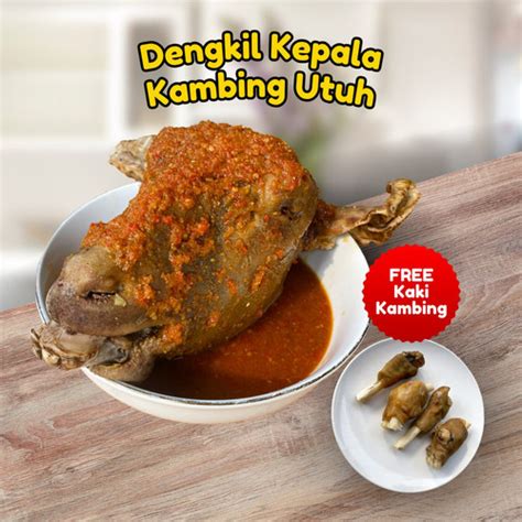 Jual Gulai Kepala Kambing Muda Utuh Balibul Khas Tegal Haji Parto