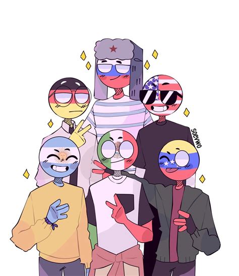 Im Genes Y C Mics De Los Countryhumans Mundo