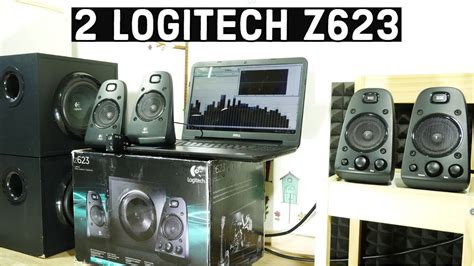 2 Logitech Z623 Speakers Sound And Excursion Bass Test Youtube