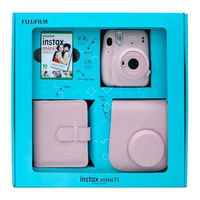 Fujifilm Instax Mini Blush Pink Bundle Box D R