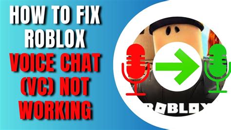 How To Fix Roblox Voice Chat Vc Not Working YouTube