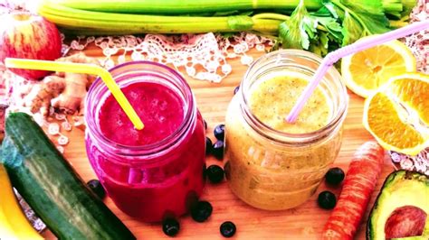 2 Easy Healthy Superfood Smoothie Recipes Youtube