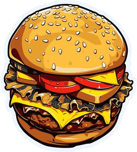 Premium Vector Vector Burgers Graphic Treasures Burger Vector Graphics For Inspiration