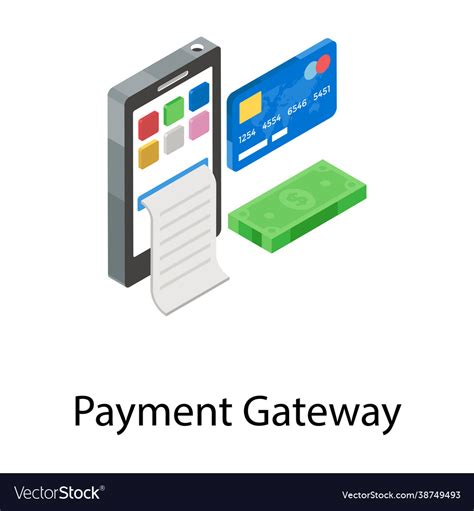 Payment gateway Royalty Free Vector Image - VectorStock