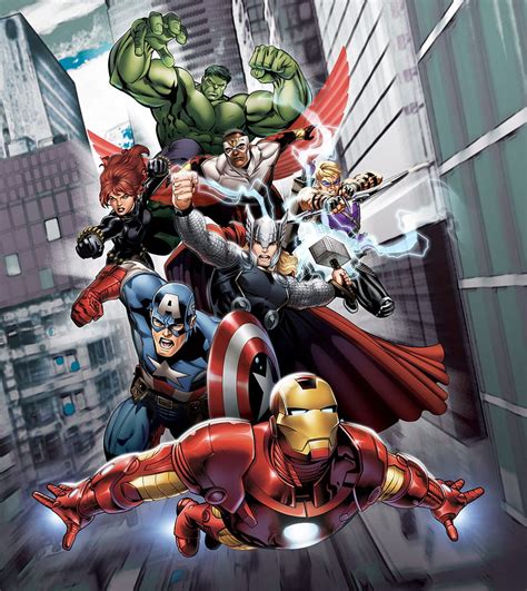 Marvel Comics Avengers Assemble Vertical Marvel HD Phone Wallpaper