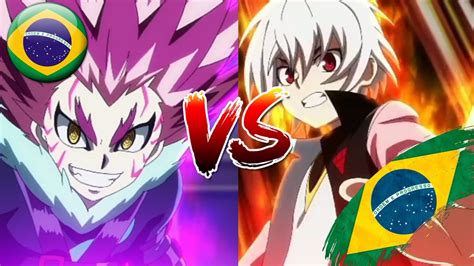 Shu Vs Lain Dublado Pt Br Beyblade Burst Surge Youtube