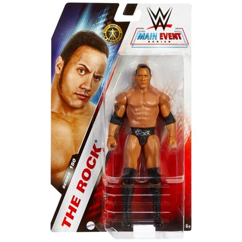 WWE Main Event Series The Rock Action Figure | Smyths Toys UK