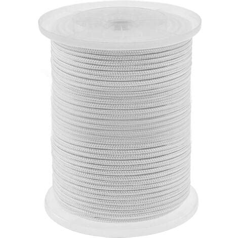 PrimeMatik Braided Polyester Rope 100 M X 6 Mm White