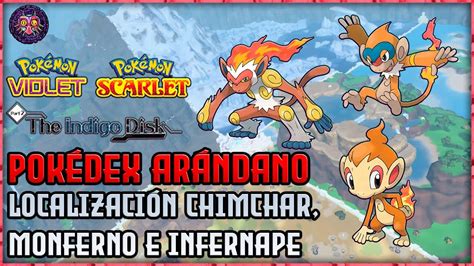 Pokemon Escarlata Y P Rpura El Disco Ndigo Localizaci N De Chimchar