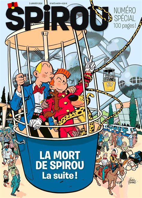 Info Le Journal Spirou N4473 4474 Editions Dupuis