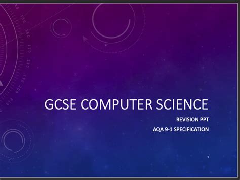 Ultimate GCSE Computer Science AQA Revision PPT Teaching Resources