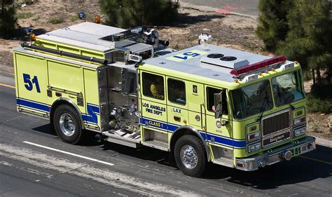 Los Angeles Fire Dept Engine Lax A Photo On Flickriver