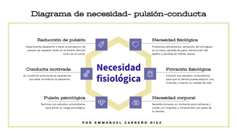 Diagrama de necesidad pulsión conducta