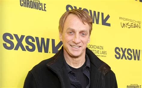 Tony Hawk Walks Red Carpet Days After Breaking Leg