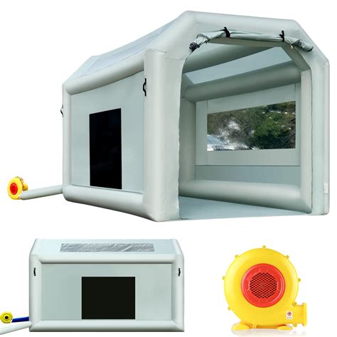 Portable Inflatable Paint Booth X X Ft With W Blower And Air