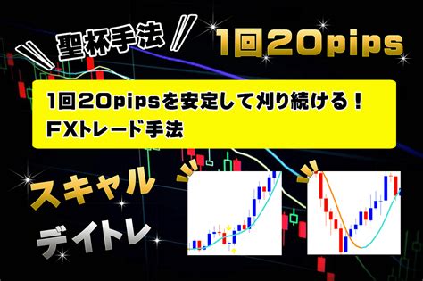 1回20pipsを安定して刈り続ける！fxトレード手法 スキャルピングやデイトレードに最適なトレード手法 聖杯となるサインツールも完備｜mixhsu