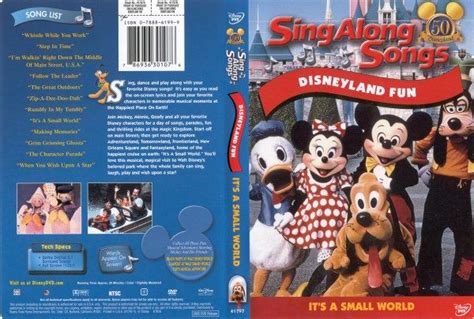 Disney Sing Along Songs Disneyland Fun Vhs