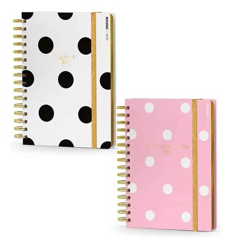 Agenda Dots 2dxp 10x15cm 2024 Mooving Color De La Portada Negro