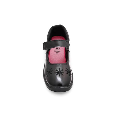 Girls Black School Shoes Sk0065 Stylo