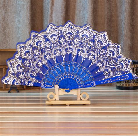 Clearance Zainafacai Paper Fans Chinese Style Dance Wedding Party Lace