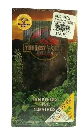 The Lost World Vhs Video Tape Factory Sealed Universal Watermark