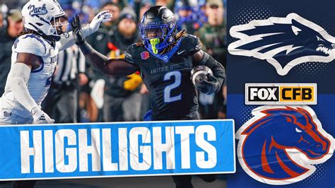 Boise State Broncos Highlights And Videos College Football Fox Sports