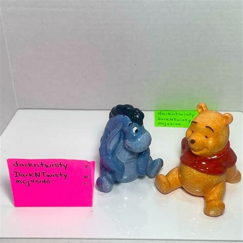 Disney Kitchen Bnib Vintage Simply Pooh Eeyore And Winnie The Pooh