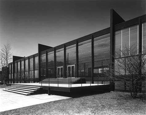 Crown Hall 1956 Chicago Illinois Mies Van Der Rohe