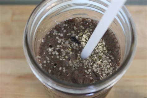 Chocolate Pudding Green Smoothie Mamapapabubba