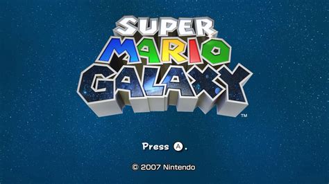 Super Mario Galaxy Playthrough Youtube