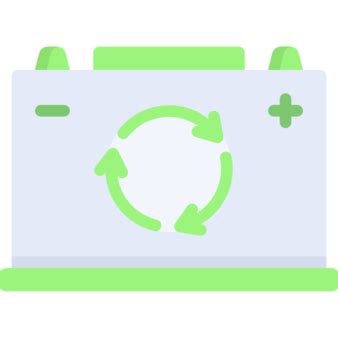 Зеленый вектор батареи | Бесплатно векторы