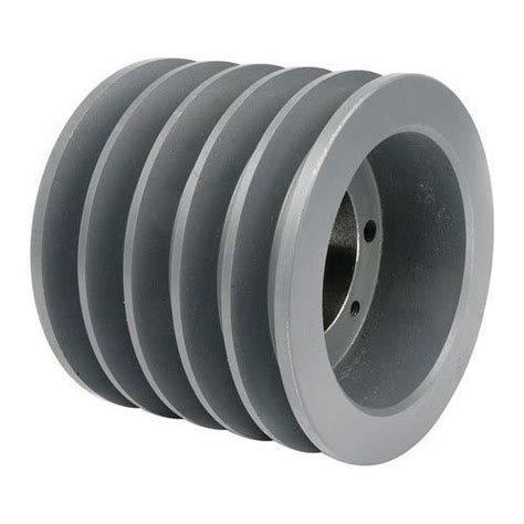 Motorized Cast Iron Taper Bore V Belt Pulley Capacity 1 Ton Single