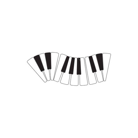 Piano Logo Design Template Key Chord Bass Vector Key Chord Bass Png And Vector With