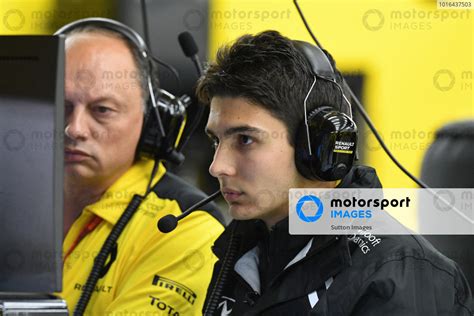 Esteban Ocon FRA Renault Sport F1 Team Test And Reserve Driver At