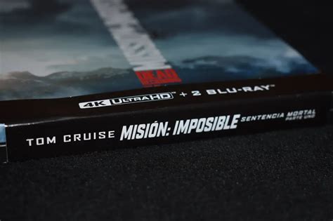 Steelbook 4K UHD de Misión Imposible Sentencia Mortal Parte Uno