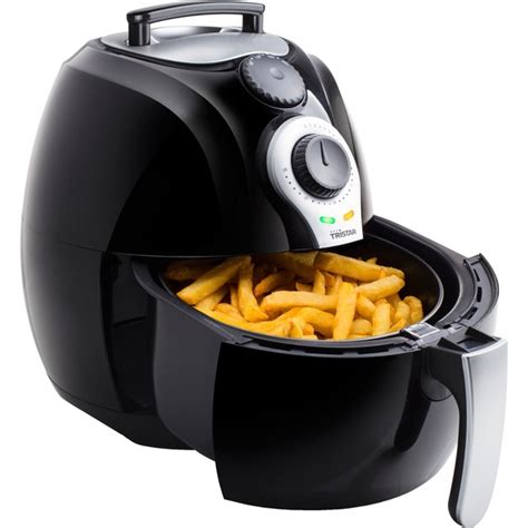 Tristar Airfryer Xl Fr Heteluchtfriteuse Zwart Grijs Liter