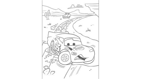 Dibujo De Cars Para Colorear Y Pintar 36302