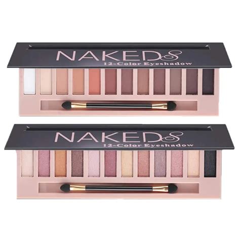 Pack Colors Makeup Naked Eyeshadow Palette Natural Nude Matte Shimmer Glitter Pigment Eye