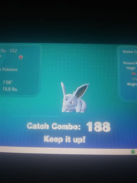 [lgpe] Shiny Nidoran male appeared as I was farming Mighty Candies. : r ...